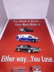 Nebraska Office Of Highway Safety Print Ad Deterring Drinking And Driving PA11