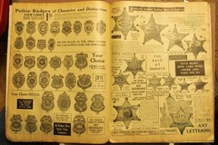 Municipal Supply Sales Book 130 Fire Trucks Police Badges Signs Hydrants C31c