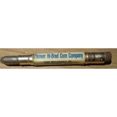 Vintage Celluloid Bullet Pencil – Pioneer Hi-Bred Corn Company – Des Moines,Iowa