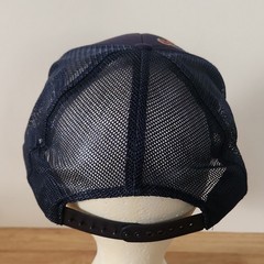 U.S. Mail Express Mail Next Day Service Trucker Hat 80s/90s Navy Blue Yellow