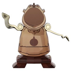 Swarovski Beauty And The Beast Cogsworth Figurine Disney Crystal