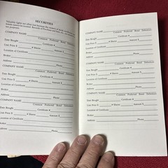 Political Ad Jeffrey Picolla Pennsylvania Personal Estate Inventory Booklet