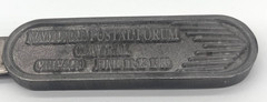 1989 USPS National Postal Forum Delivering Our Best Together Letter Opener Metal