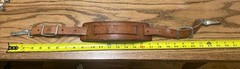 Vintage PROPERTY OF UNITED STATES POSTAL SERVICE A 8/82 Leather Carrier Strap