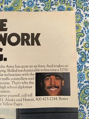Vintage 1981 Army Be All You Can Be Print Ad Groundwork Of Flying Mechanic