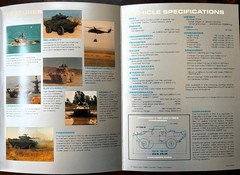 CADILLAC GAE HUGE LOT OF TANK COMMANDO 1981 BROCHURES & PHOTOS PACKAGE