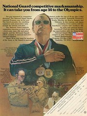 1976 Print Ad of National Guard Marksmanship Program CPT Kenneth Buster US Army