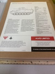 Vintage Alvis Stormer Infantry Fighting Assault Support Carrier Vehicle Brochure