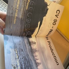 VTG 1993 Hagglunds CV90 CV 90 Tank Swedish Military Combat Vehicle Brochure