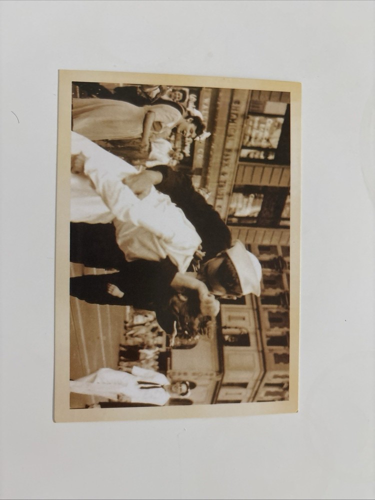 Vintage Reproduction 3.75” Victory Kiss in Times Square WW2 Close Up Postcard