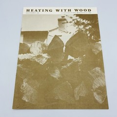 Heating With Wood Dept of Energy Booklet May 1980 Firewood, Wood Stove, Info Vtg