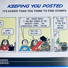 Print Ad 2006 Postcard USPS Postal Service Kathy Comic Strip Paper Collectors