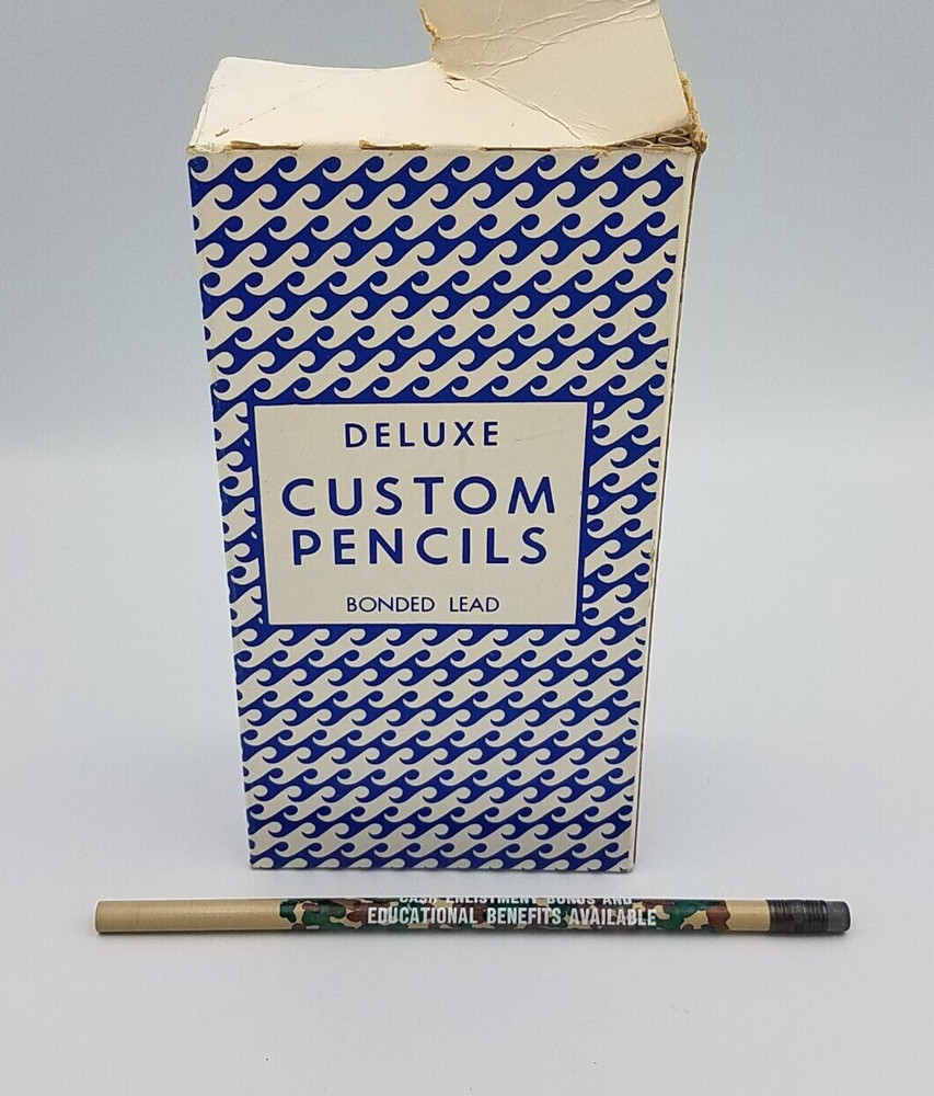 Army National Guard Armory Pencil Recruiting Vintage Indiana Lot 73 NOS