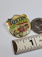Tustin Post Office Lapel Pin California US Mail Truck 1872