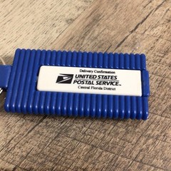 USPS United States Postal Service Plastic Keychain / Pen (Dry Ink)