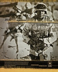 2005 US ARMY Recruiting Enlistment Vintage Print Ad SSG Victor Hendricks MP