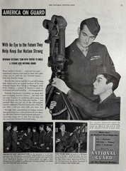 1948 National Guard United States America On Guard Coast To Coast VTG Print Ad