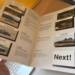 VTG 1993 Hagglunds CV90 CV 90 Tank Swedish Military Combat Vehicle Brochure