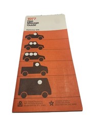 1977 Gas Mileage Guide U.S. Environmental Protection Agency Vintage Booklet