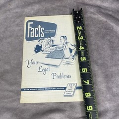 1956 Facts You Should Know About Booklet Series Legal Better Business Bureau