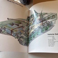 VTG Hagglunds CV90 CV 90 Tank Military Vehicle Brochure Bofors Gun System
