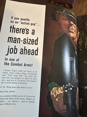 1964 US ARMY The Mark Of A Man Recruiting Brochure Rank / Job Description 31 Pgs