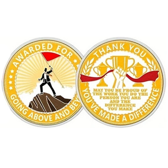 Recognition Motivation Coins Collectable Coin Inspirational Encouragement 1-pc