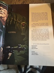 1964 US ARMY The Mark Of A Man Recruiting Brochure Rank / Job Description 31 Pgs