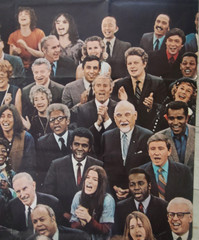 Vintage 1970 National Urban Coalition «Love. It Comes In All Colors» 48″ x 67″