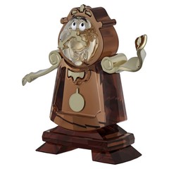 Swarovski Beauty And The Beast Cogsworth Figurine Disney Crystal