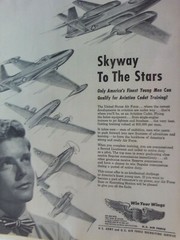 AIRPLANE 1948 U.S. ARMY RECRUITING Laminated Print Ad
