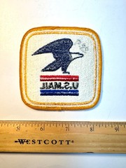 Vintage U.S. Postal Service Eagle Seal Uniform Patch, P-22 Fully Embroidered