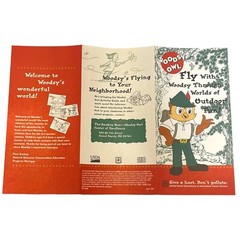 Vintage Woodsy Owl Give A Hoot Don’t Pollute Brochure USDA Ad Campaign 1997