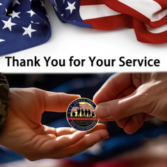 Thank You Coins Collectable Coin Commemorative Military Police Fire Teacher