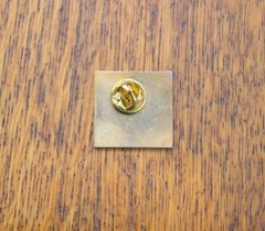 United States Census 2010 Gold Tone Metal Lapel Pin Pinback