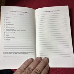 Political Ad Jeffrey Picolla Pennsylvania Personal Estate Inventory Booklet