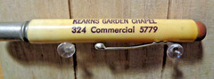 Vintage Bullet Pencil – Ken H. Dykeman, Kearns Garden Chapel – Iowa