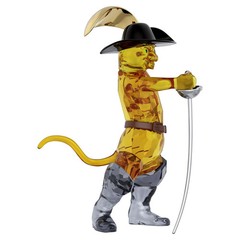 Swarovski Shrek Puss in Boots Crystal Figurine DreamWorks Character
