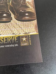 Army Reserve Train Near Home Ready When Needed Magazine Print Ad 2003 Shoes