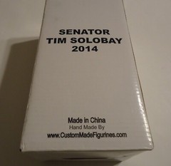 2014 Senator Tim Solobay Bobblehead Doll – New in Package