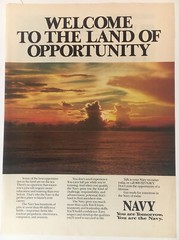 U.S. Navy 1988 Vintage Print Ad 8×11 Inches Wall Decor