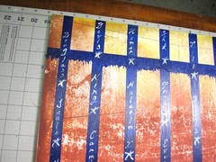 vtg 1970s political protest hand painted poster – Prison Stars Evers King Jr. OS