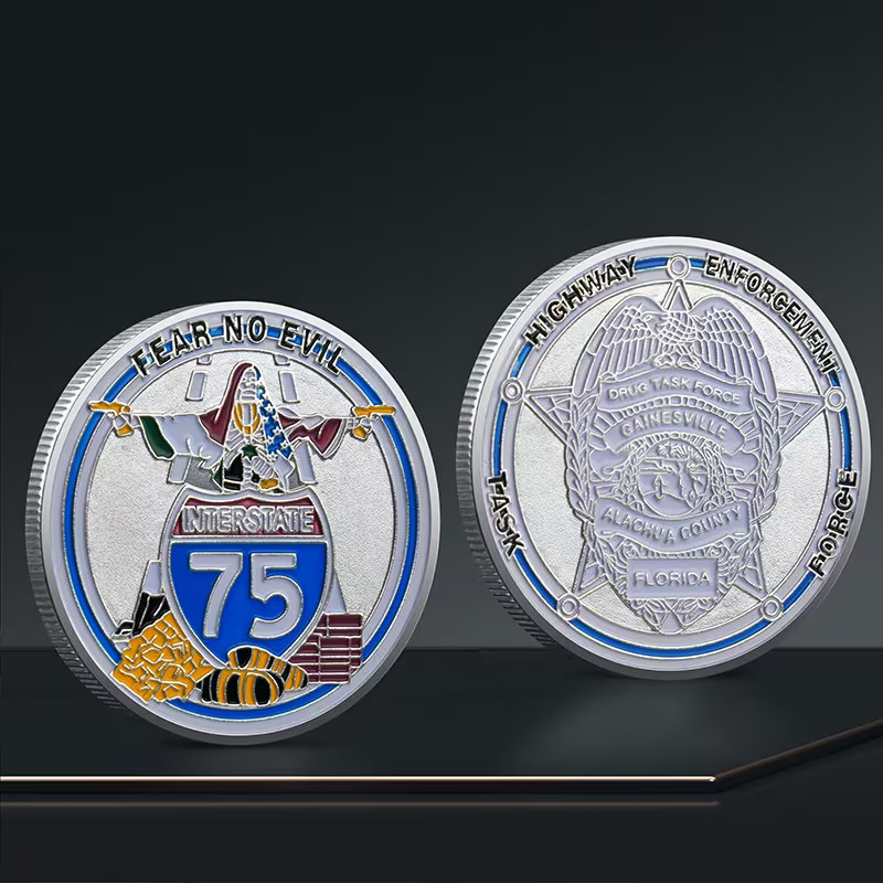 Police Gainesville Highway Coin Collectable First Responder Commemorative 1-pc