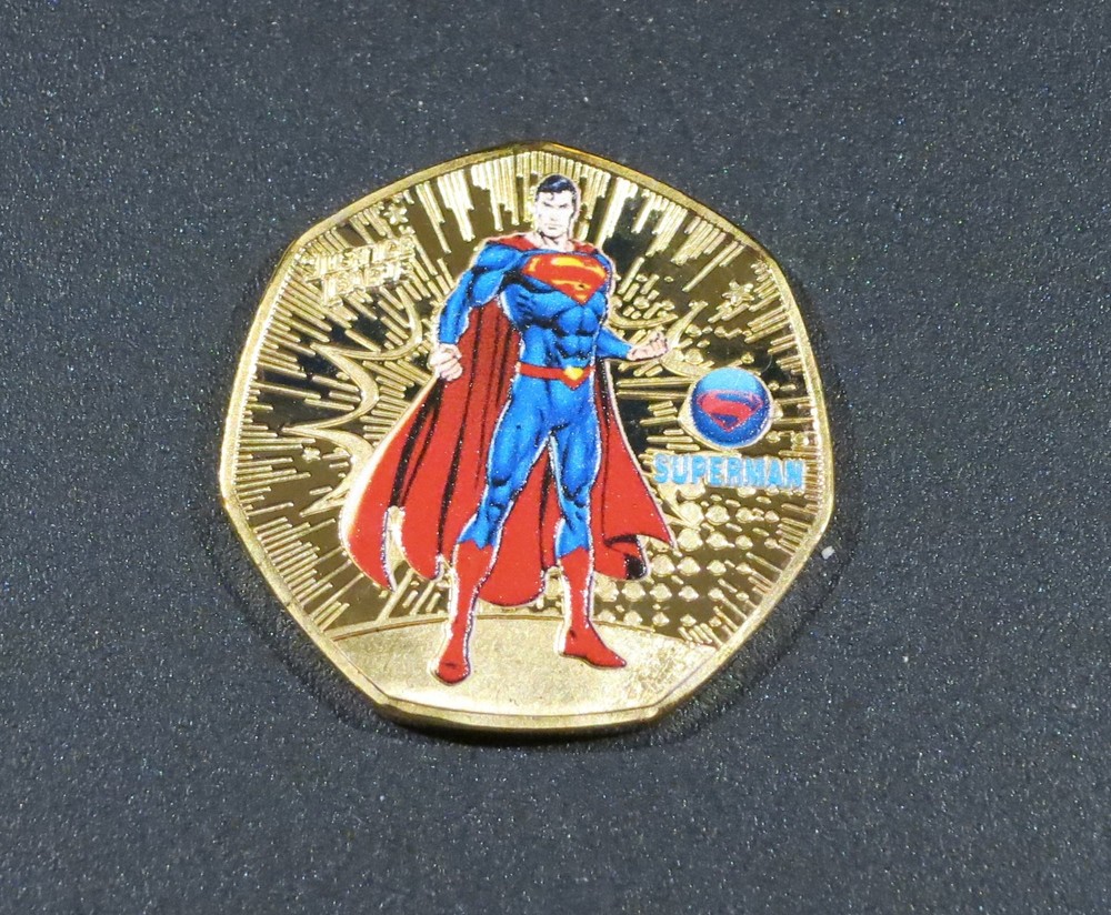 DC Comics Coin Collectable Superhero Movie Commemorative 1-pc
