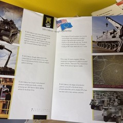 Vintage GKN Defence Military Brochure Warrior IFV British Armored Vehicle Fleet