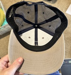 Top Gun Bioworld Gray/Navy Trucker Style SnapbackHat Paramount Pictures 2020
