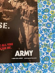 Vintage 1998 Army Recruitment Print Ad Make Some Noise