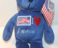 Group of 5 United States Post Office Plush Stamp Bears