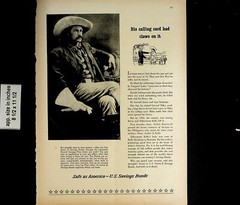 1956 US Savings Bonds Luther Kelly Safe as America Vintage Print Ad 6807