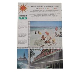 Metropolitan Life Insurance Vote Advertisement 1950s Vintage Politics America